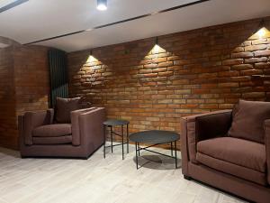 Posezení v ubytování MazuryDreamHouse