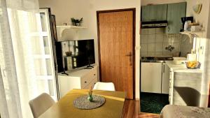 Kuchyňa alebo kuchynka v ubytovaní Viktorija Apartments
