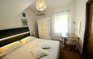 Posteľ alebo postele v izbe v ubytovaní Viktorija Apartments