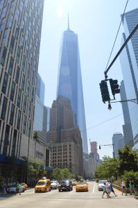 Nespecifikovaný výhled na destinaci New York nebo výhled na město při pohledu z hotelu