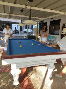 Biliár nebo kulečník v ubytování Hotel Campestre Villa Yudy