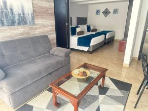 Istumisnurk majutusasutuses Hotel Alamos Del Parque