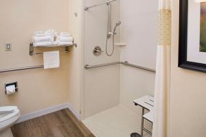 Koupelna v ubytování Hampton Inn & Suites - Mansfield