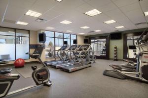 Fitness centrum a/nebo fitness zařízení v ubytování Hampton Inn & Suites Charles Town