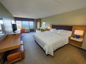 Voodi või voodid majutusasutuse Hampton Inn Hazleton toas
