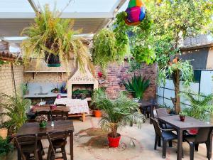 Zahrada ubytování Hospedaje la Casa de Chavela centro histórico