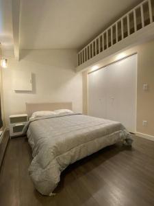 a bedroom with a large bed and a large closet at Modern and Spacious Home in St. Vital in Winnipeg