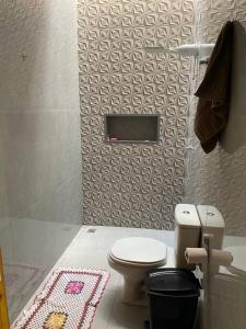Koupelna v ubytování Casa Com Piscina em Pousada Oasis do Paranapanema