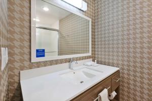 Home2 Suites By Hilton Grand Blanc Flint, Mi的一间浴室