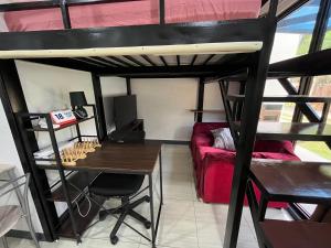 Χώρος καθιστικού στο Studio B Loft M&K's Guesthouse