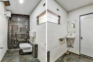 Ένα μπάνιο στο Hotel O Maple view