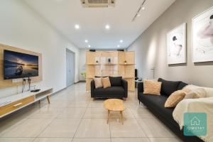 Posezení v ubytování JOMSTAY Octagon Ipoh Suites