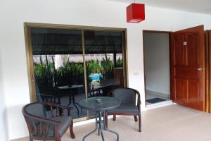 Posezení v ubytování Kanchira Resort