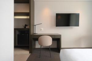 Μια τηλεόραση ή/και κέντρο ψυχαγωγίας στο Urbanstay Busan songdo Beach