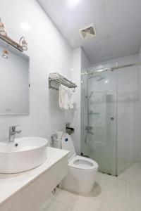 Koupelna v ubytování Cara Hostel & Spa