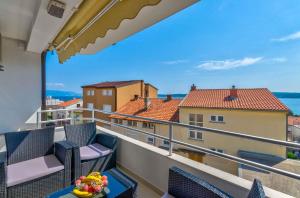Balkón nebo terasa v ubytování Apartment in Crikvenica 39077