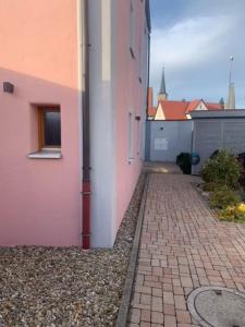 Budova, kde se apartmán nachází