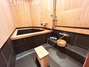 Koupelna v ubytování 満竹華庵 manchikan