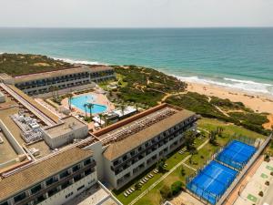 an aerial view of a resort and the beach at Ilunion Calas de Conil in Conil de la Frontera