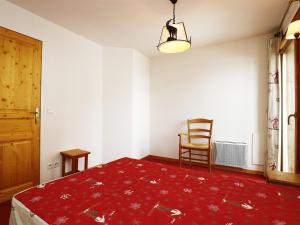 Łóżko lub łóżka w pokoju w obiekcie A315- Appartement 3 pieces 6 personnes
