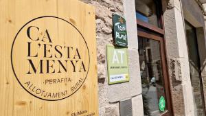 Certifikát, ocenenie alebo iný dokument vystavený v ubytovaní Ca L'Estamenya