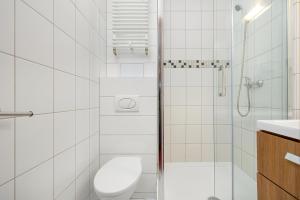 Kúpeľňa v ubytovaní Gryf Resort Międzywodzie