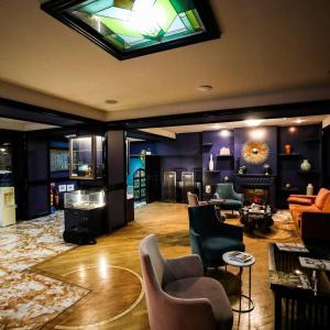Khu vực lounge/bar tại Haz Boutique Hotel Baku