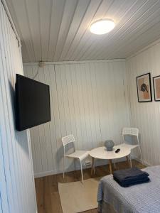 Televizorius ir (arba) pramogų centras apgyvendinimo įstaigoje Gamle Oslo Apartments - Enebakkveien