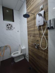 Koupelna v ubytování Mann Maju Inn & Hotel Kuala Berang