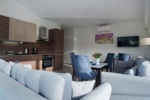 Kuchyň nebo kuchyňský kout v ubytování Aparthotel Baltic Spa