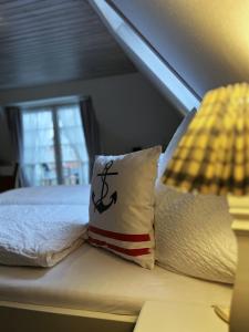 Voodi või voodid majutusasutuse Hotel Anka toas