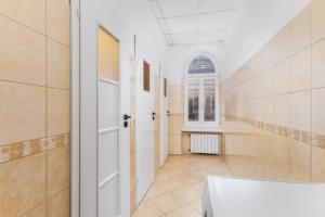 Koupelna v ubytování Moon Hostel Warszawa