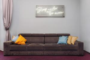 Posezení v ubytování Moon Hostel Warszawa