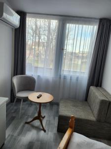 A seating area at Hotel ICON