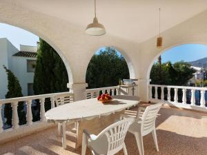 Balkón alebo terasa v ubytovaní Holiday Home Schütze by Interhome