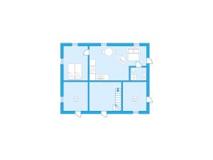 Půdorys ubytování Apartment Fagerdalsnipi by Interhome