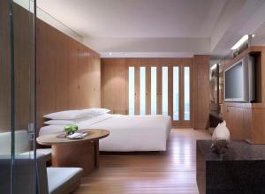 Postelja oz. postelje v sobi nastanitve Grand Hyatt Hong Kong