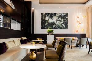Predel za sedenje v nastanitvi Grand Hyatt Hong Kong