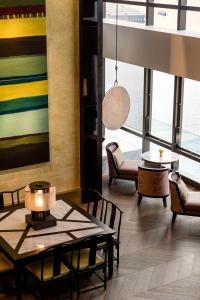 Predel za sedenje v nastanitvi Grand Hyatt Hong Kong