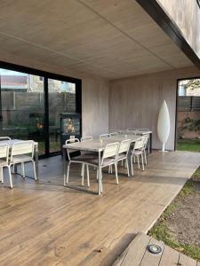 Patio alebo iná vonkajšia časť ubytovania Ca L'Estamenya
