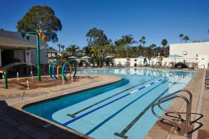 a pool at a resort with a playground at The Hotel at La Valle in Rancho Santa Fe