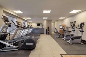 Fitness centrum a/nebo fitness zařízení v ubytování Embassy Suites by Hilton The Woodlands
