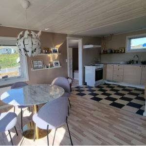 Kuchyň nebo kuchyňský kout v ubytování Igdlo Guesthouse