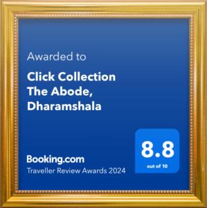 Certificat, premi, rètol o un altre document de Click Collection The Abode, Dharamshala