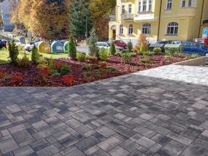 Vonkajšia záhrada v ubytovaní Apartment Jáchymov Magdaléna by Interhome