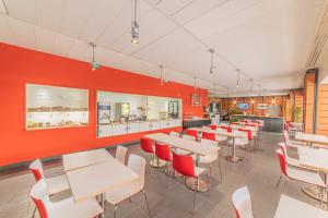 Residence Montempo Lyon Cite Internationale的休息区