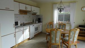 Köök või kööginurk majutusasutuses Ferienwohnung Schneider