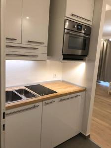 Η κουζίνα ή μικρή κουζίνα στο Comfortable Studio Nuremberg