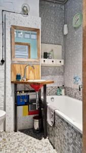 Kúpeľňa v ubytovaní Studio Klimat MOKOTÓW