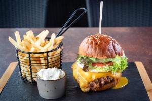 Essen in der Pension oder in der Nähe